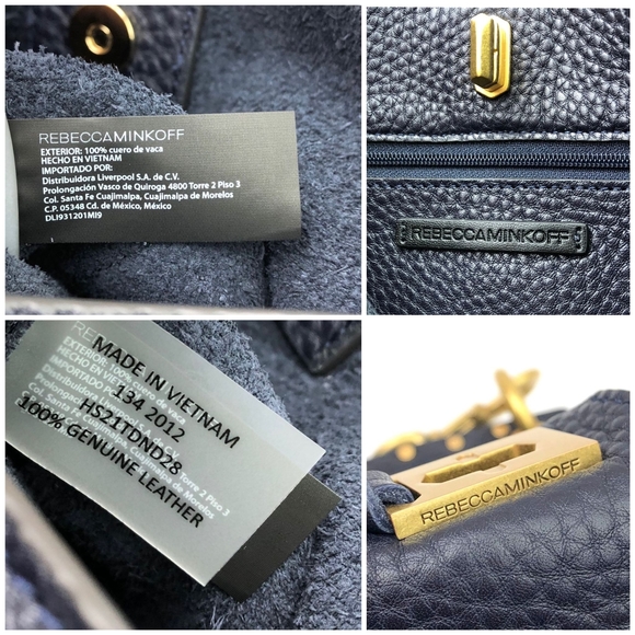 REBECCA MINKOFF Darren Leather Shoulder Bag - Picture 8 of 12